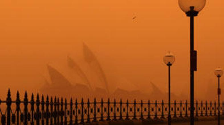 Vidljivost je v Sydneyju zelo slaba.