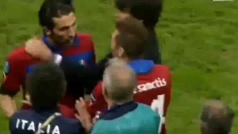 Buffon De Sanctis Nemčija Italija polfinale Varšava Euro 2012