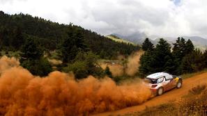 Loeb reli po Grčiji Acropolis WRC Citroen Loutraki