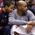 Devin Harris (levo) se je očitno odlično ujel s svojimi soigralci, tudi z Vinceo