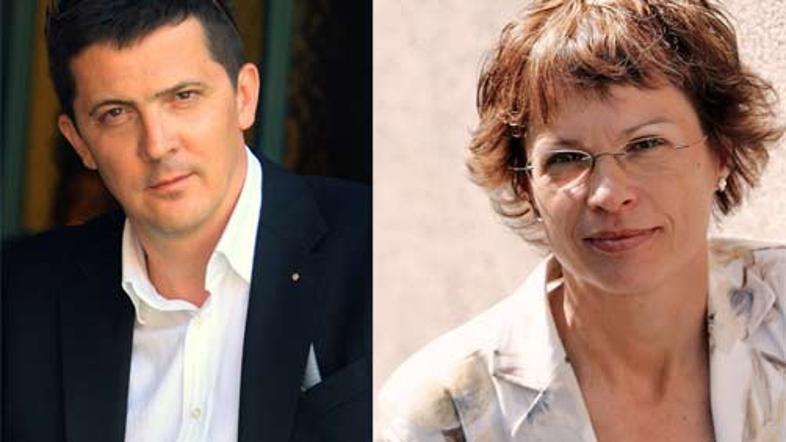 Marta Kos Marko in Božidar Novak sta predstavila svoj pogled na predsednika vlad
