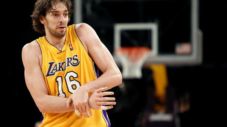 NBA Lakers Los Angles Boston Celtics 2010 Gasol