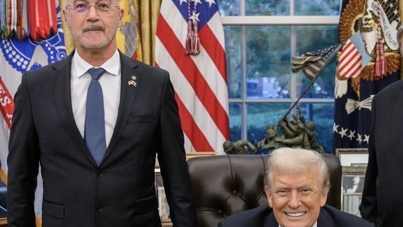 Joško Kadivnik in Donald Trump