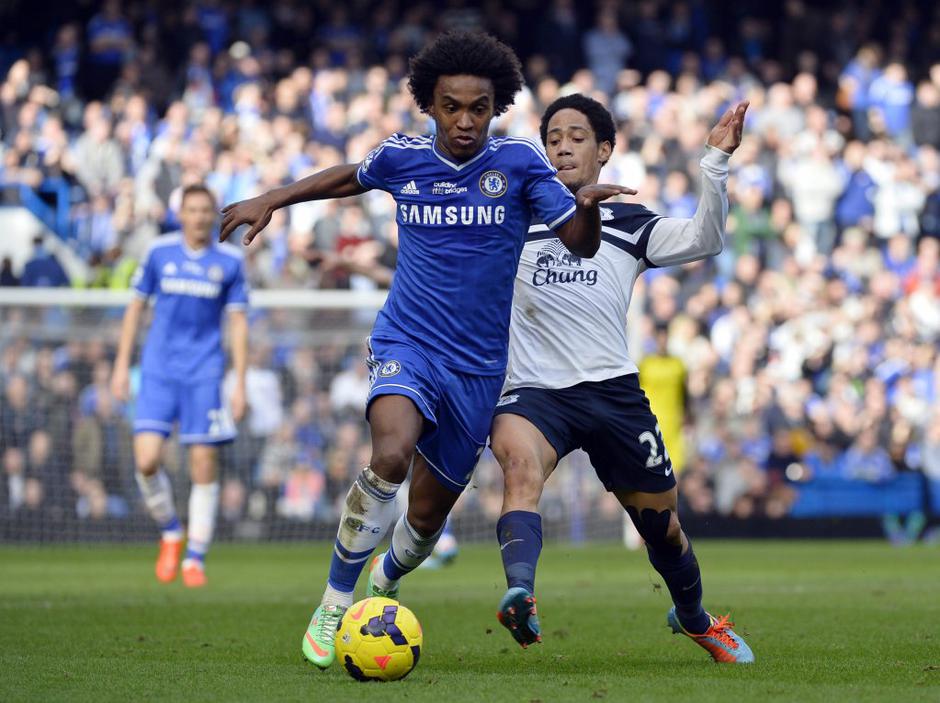 Pienaar Willian Chelsea Everton EPL | Avtor: Reuters