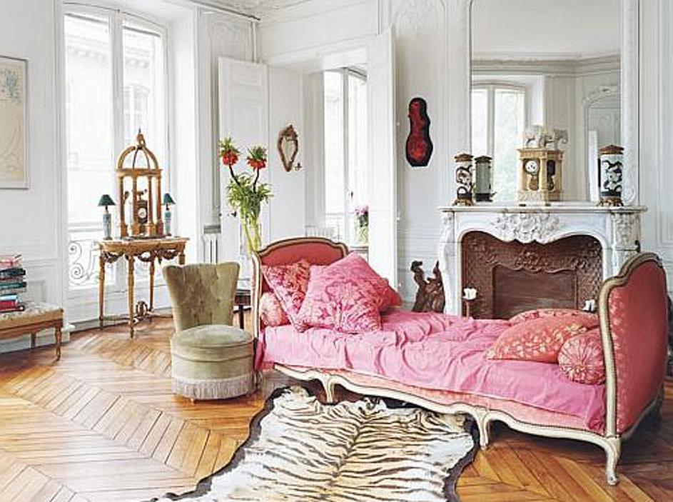 Na novo tapeciran star počivalnik je zadetek v polno.