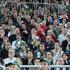 Navijači na tekmi Union Olimpija - Barcelona
