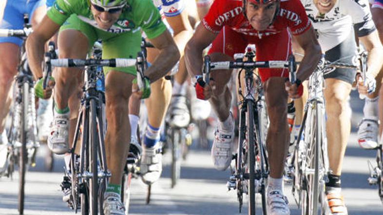 Oscar Freire je dobil 14. etapo.