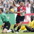 Denny Landzaat se je tako veselil prvega gola za Feyenoord.