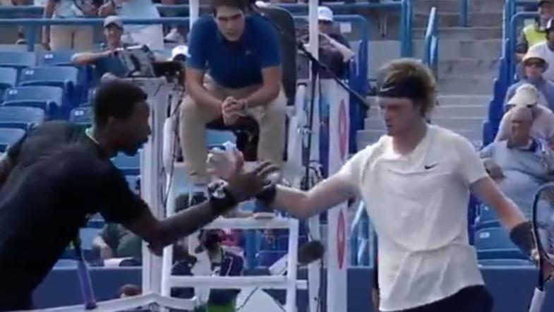 Gael Monfils Andrej Rubljov