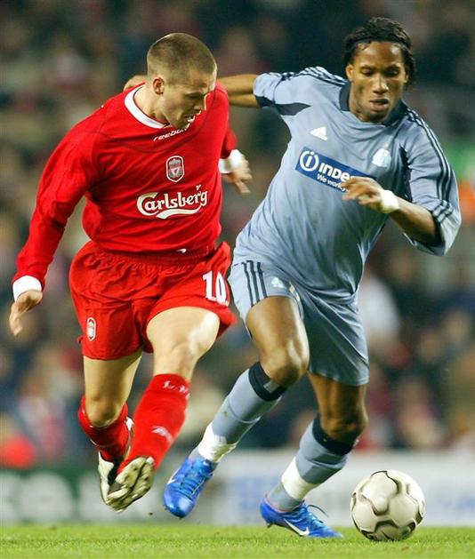 Za Liverpool je Michael Owen med letoma 1996 in 2004 odigral 216 tekem in zabil 