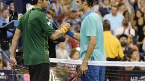Roger Federer Marcel Granollers US open