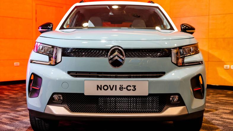 predstavitev Citroen ë-C3
