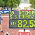 Minulo sredo je Primož Kozmus na mitingu v Celju postavil nov slovenski rekord.