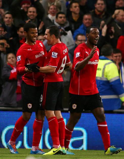 Campbell Rooney Cardiff City Manchester United Premier League Anglija liga prven