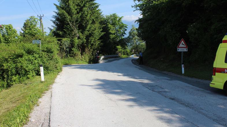 Kraj nesreče Lancovo, občina Radovljica