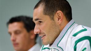 Novinarska konferenca Olimpije Ljubljane pred derbijem z Mariborom