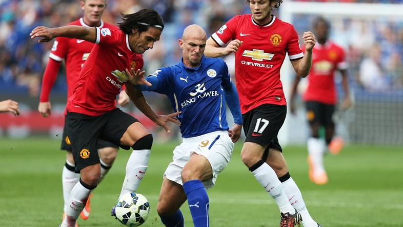 Canbiasso Falcao Blind Rooney Leicester City Manchester United