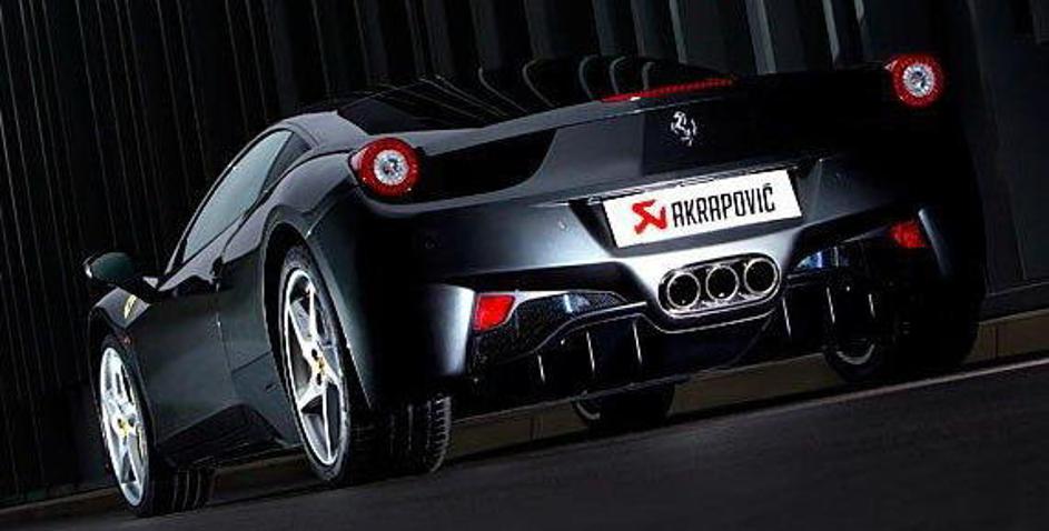Ferrari 458 italia (Foto: Akrapovic)