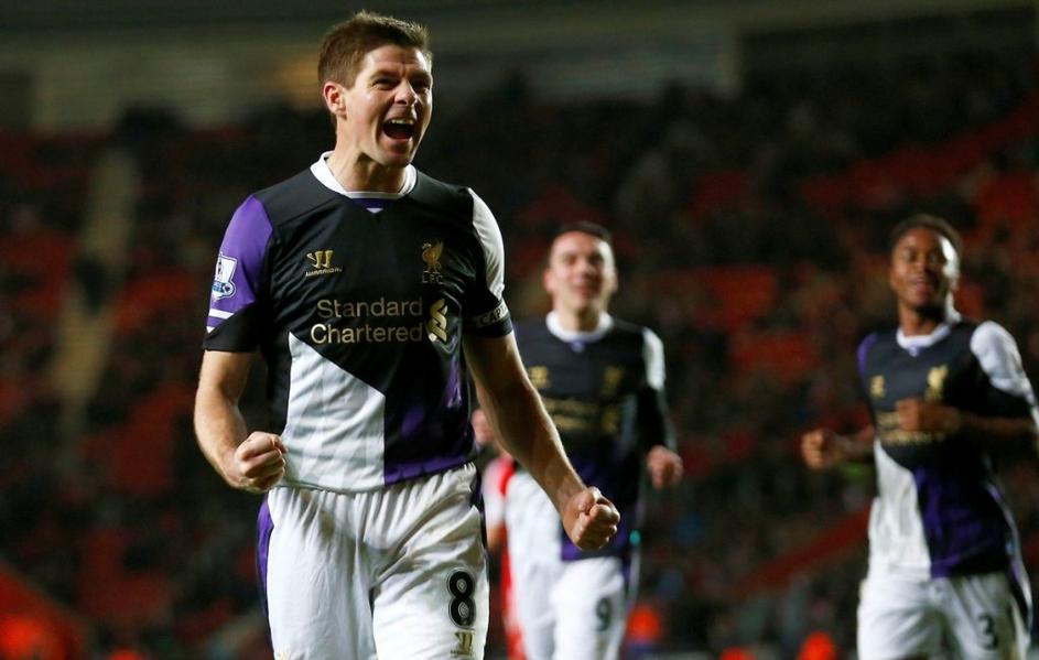 Gerrard Southampton Liverpool Premier League Anglija liga prvenstvo