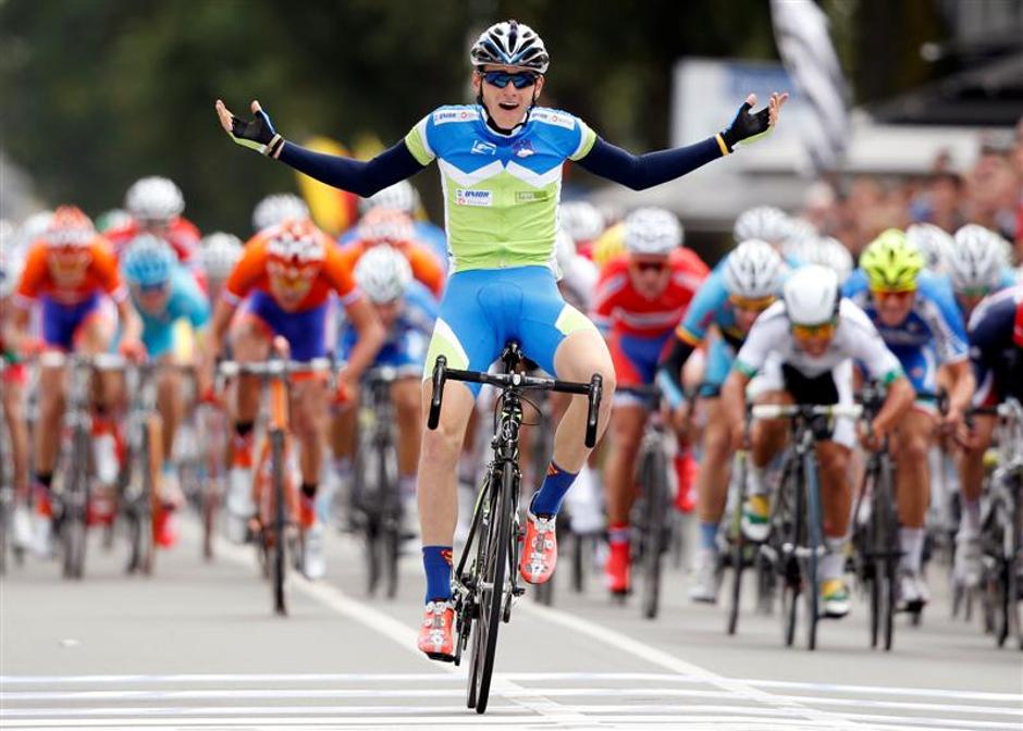 matej mohorič svetovno prvenstvo v cestnem kolesarstvu | Avtor: Reuters