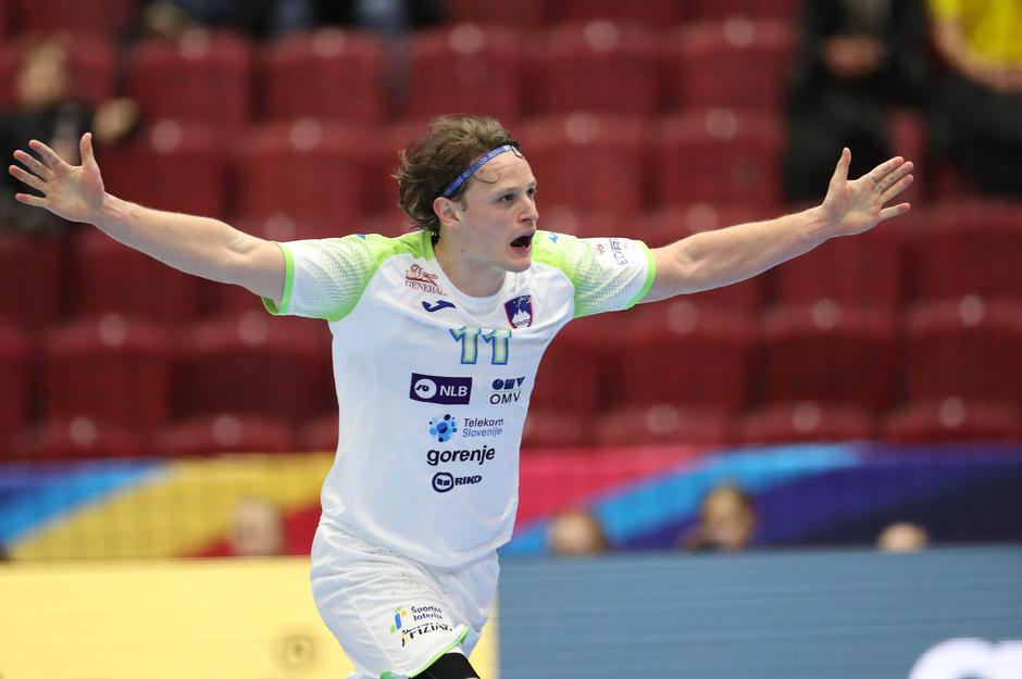 Jure Dolenec EP v rokometu SLO POR | Avtor: Epa