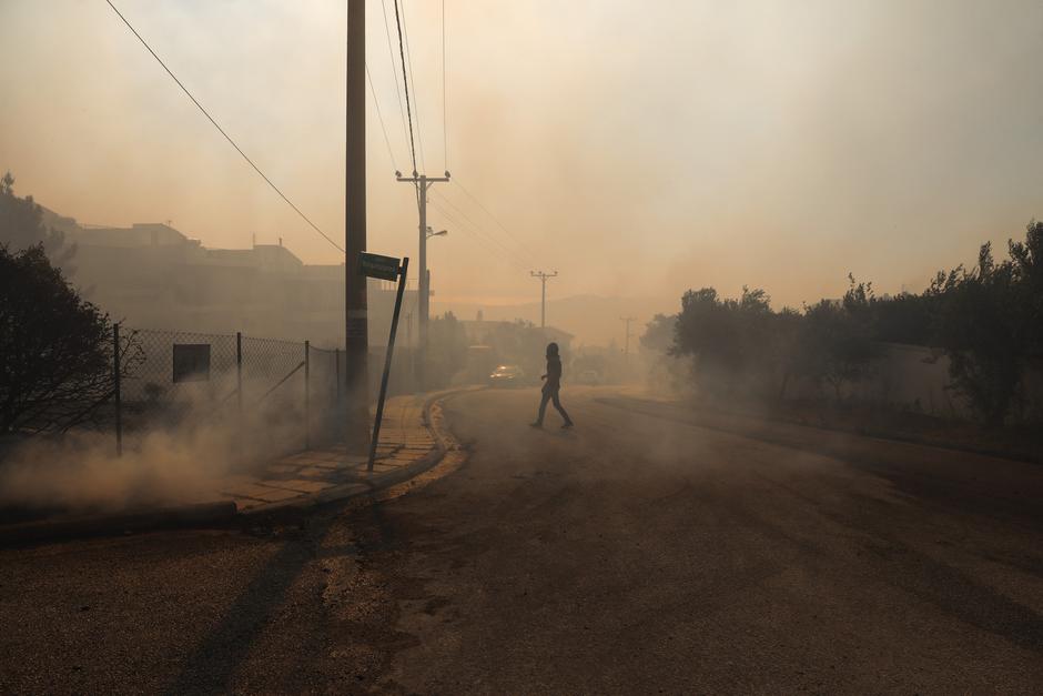 Požar Atene | Avtor: Profimedia