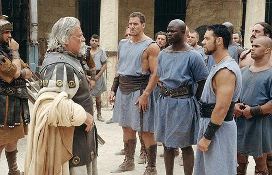 Poleg Russella Crowea je v Gladiatorju zaigral tudi Djimon Hounsou.
