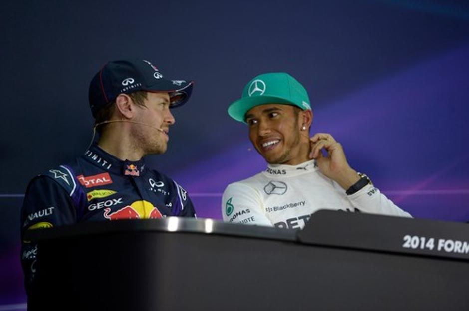lewis hamilton sebastian vettel | Avtor: Profimedias