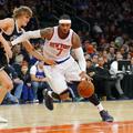 Kirilenko Carmelo Anthony New York Knicks Brooklyn Nets