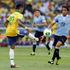 Neymar Alvaro Gonzalez Pokal konfederacij Brazilija Urugvaj polfinale