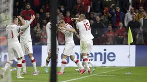 Albanija Poljska navijači