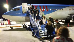 Potniki letala TUI (Grčija)