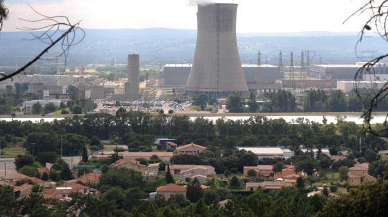 Radioaktivni delci iz jedrske elektrarne Tricastin so uslužbence le rahlo kontam