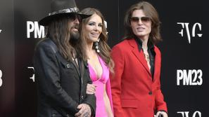 liz hurley, damian hurley, Billy Ray Cyrus