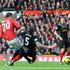 Van Persie Agger Manchester United Liverpool Premier League Anglija liga prvenst