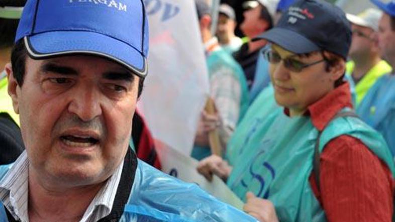 Dušan Rebolj je že aprila opozoril, da se bodo sindikati vrnili na ulice.