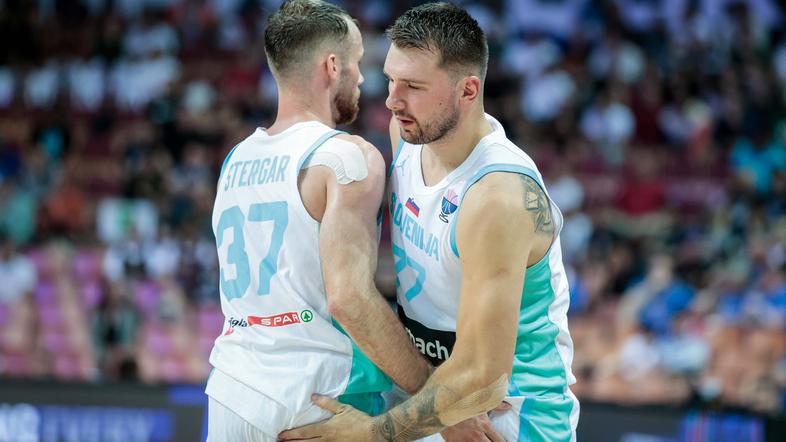 eurobasket 2025 slovenija belgija, leon stergar, luka dončić