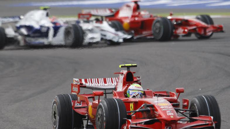 Massa in Räikkönen sta Kubico prehitela že na štartu oz. v prvem ovinku drugega 