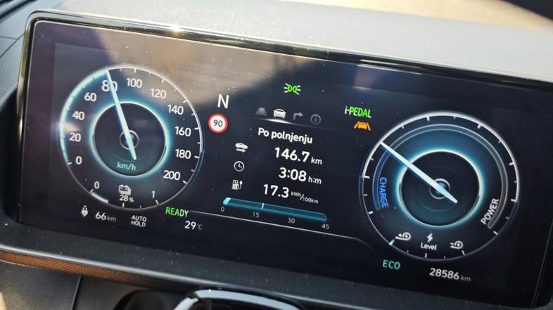 Vožnja v 'nuli' z električnim