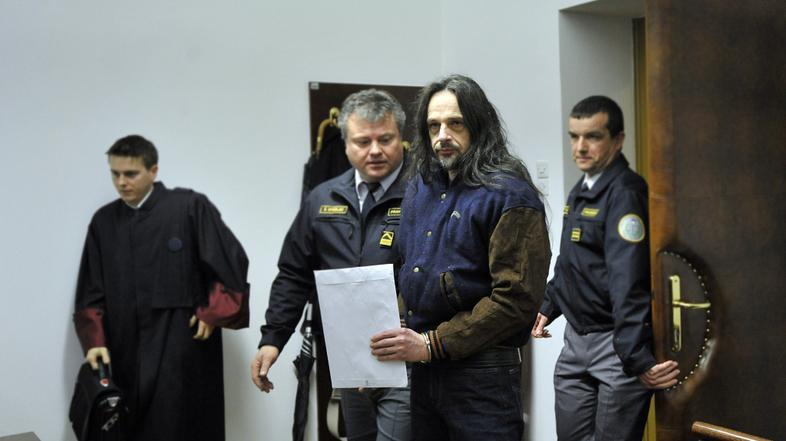 slovenija 06.02.13, Roman Hocevar, obdolzeni, sodisce, foto: Anze Petkovsek