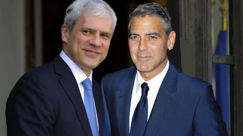 George Clooney Boris Tadić