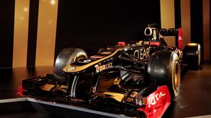 Lotus E20 dirkalnik bolid predstavitev Enstone formula 1