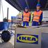 Postavitev temeljnega kamna za gradnjo trgovine Ikea v Ljubljani