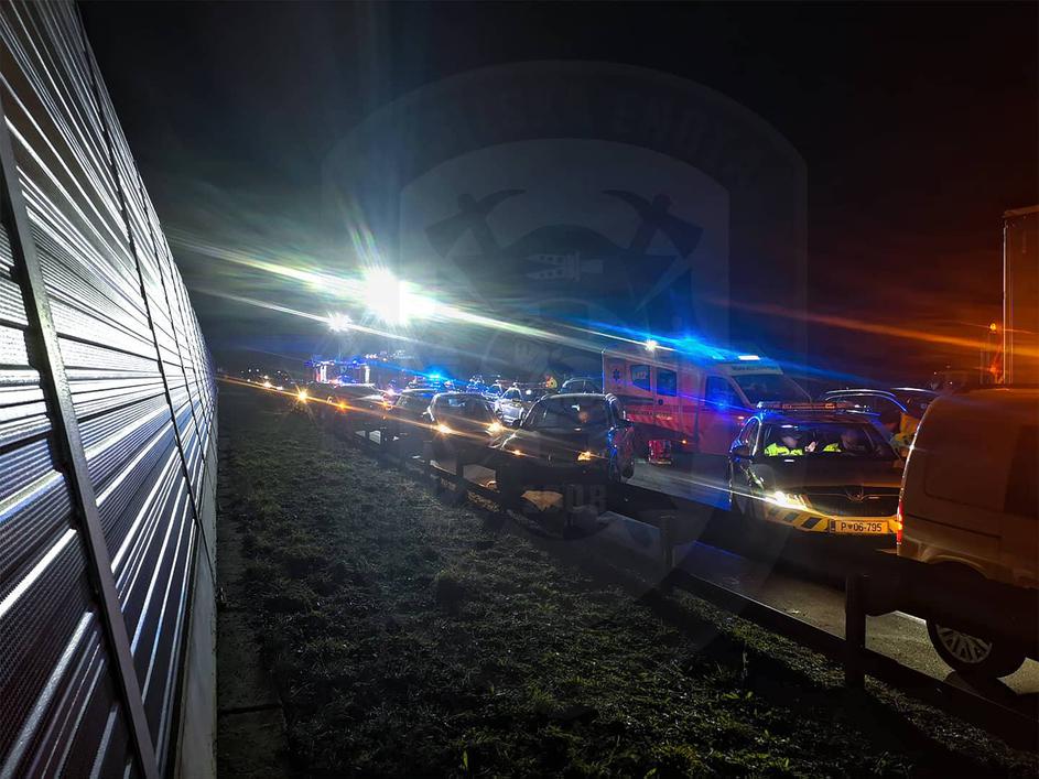 Prometna nesreča na primorski avtocesti