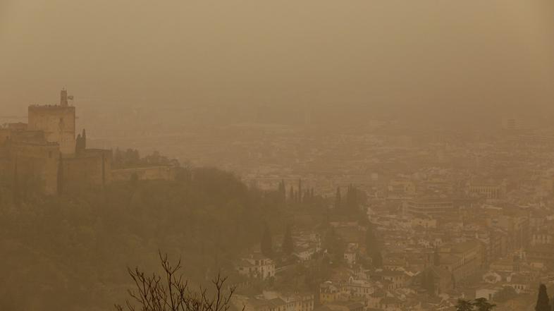 saharski pesek Španija