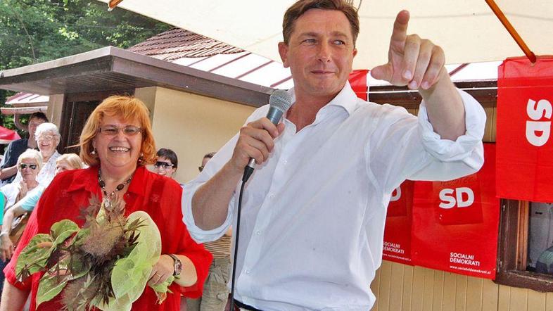 Borut Pahor SD piknik Mostec