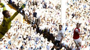 Rosicky gol Lloris Tottenham Arsenal EPL