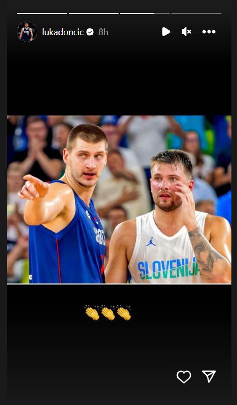 Luka Dončić čestital igralcem Denverja | Avtor: Instagram/Luka Dončić