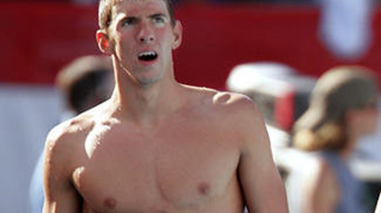 Michael Phelps se z novo obleko počuti kot raketa.