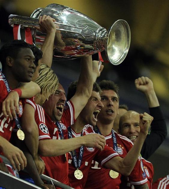 Ribery Müller Alaba Robben Mandžukić Borussia Dortmund Bayern Liga prvakov final